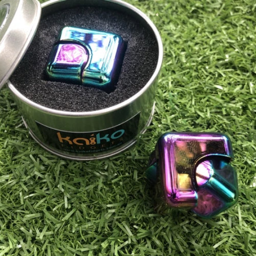 Metal Spinning Cube Fidget