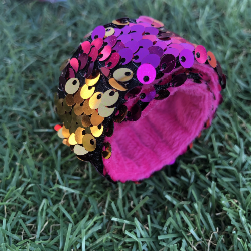 Sensory Reversible Sequin Slap Bands