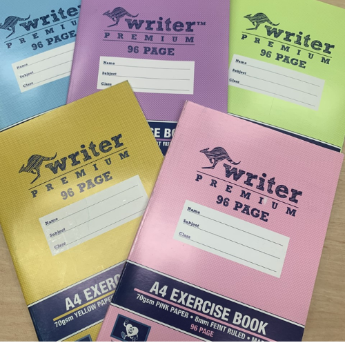 COLOURED PAPER - Exercise Books