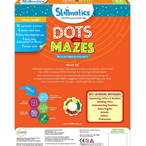 Skillmatics - Dots and Mazes