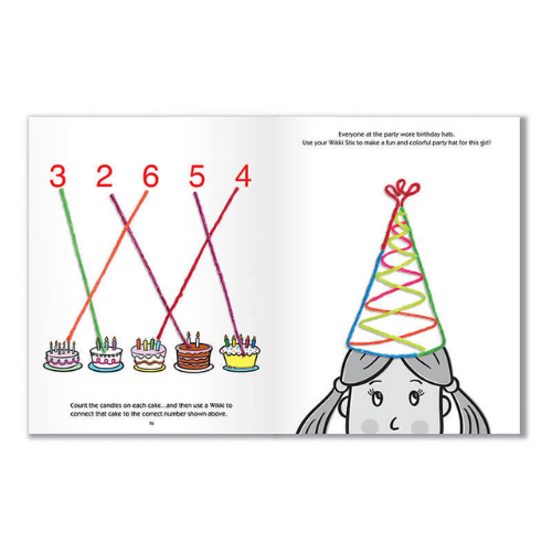 Wikki Stix FUN Activity Book & Wikki stixs