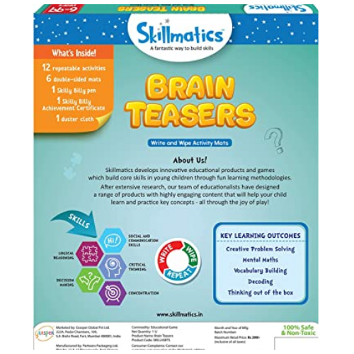 Skillmatics - Brain Teasers