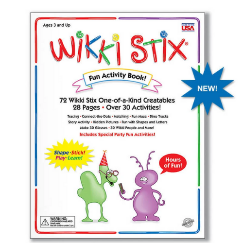 Wikki Stix FUN Activity Book & Wikki stixs