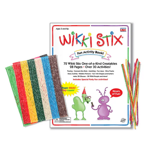 Wikki Stix FUN Activity Book & Wikki stixs