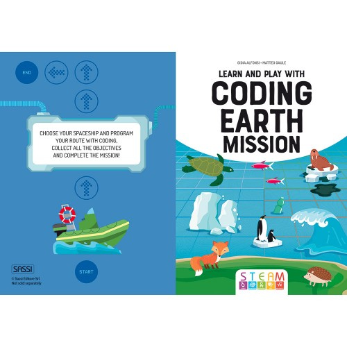 Sassi Coding, Earth Mission – Learn and Play with Coding