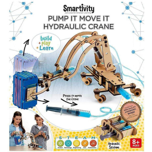 Smartivity - Pump It Move It Hydraulic Crane